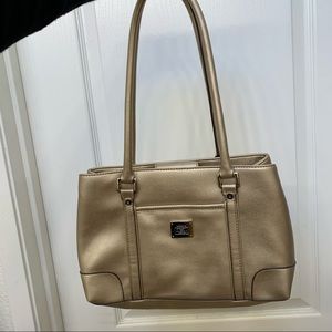 Liz Claiborne Gold Shoulder bag